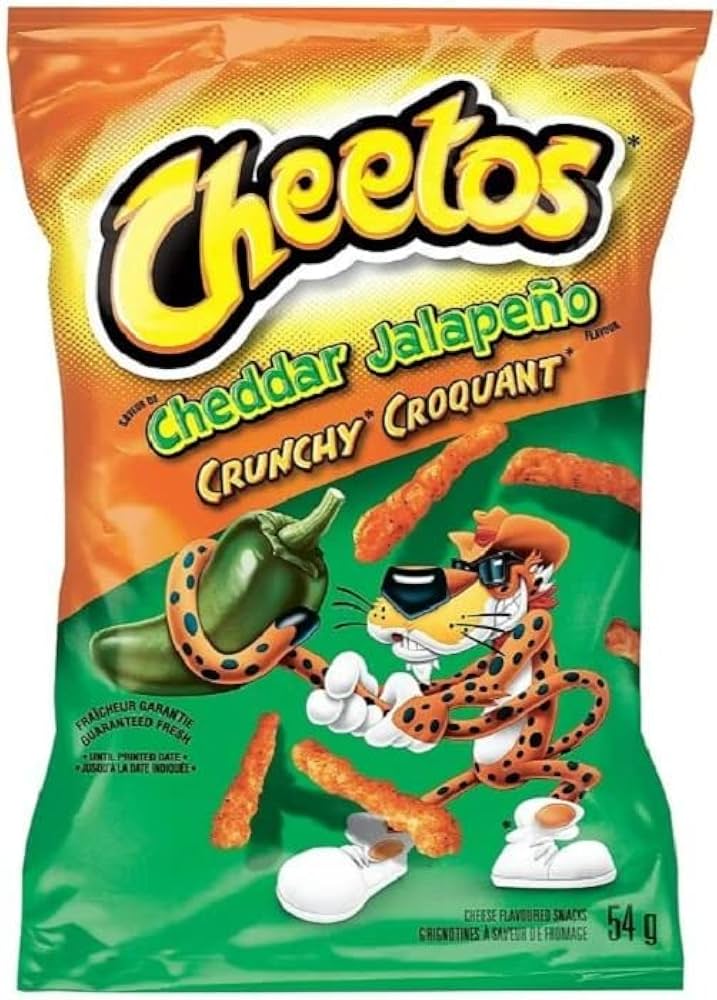 Great Selection of Vending Chips (Cheetos Crunchy Cheddar